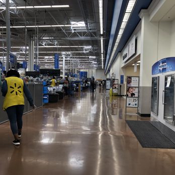 Walmart Supercenter - Customers all end up in this walkway after making their purchases. - Department Stores Near Me - Chamblee, Georgia