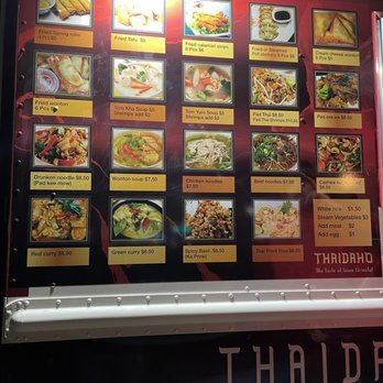 Thai 208 restaurant  - Menu - Thai Near Me - Idaho Falls, Idaho
