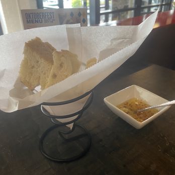 Not Your Average Joe's - Bethesda - Focaccia Bread w/Olive Oil Dip. - New American Near Me - Bethesda, Maryland