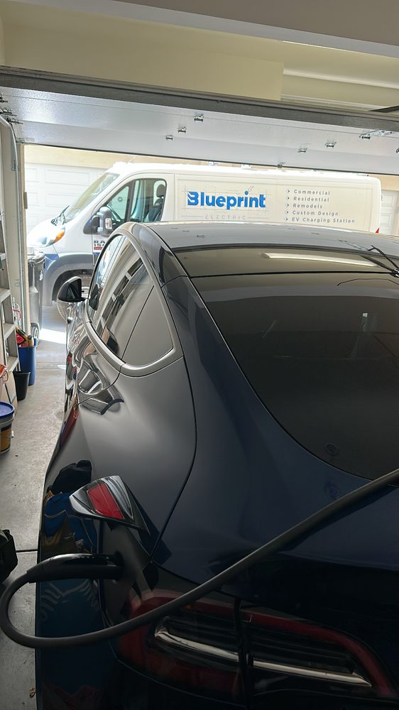 Slide of Blueprint Electric