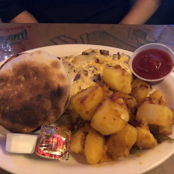 Dirty Pierre's - 3 egg omelette with home fries - Bars Near Me - Forest Hills, New York