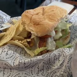 Fireside Inn - Chicken Mushroom Bacon Sandwich