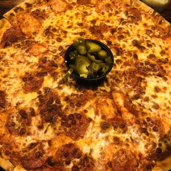 Spanky's - Large pepperoni pizza - Pizza Near Me - Houston, Texas Spanky's - Large pepperoni pizza - Pizza Near Me - Houston, Texas