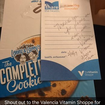 The Vitamin Shoppe - Thank you Valencia team for your wonderful message made me feel special - Vitamins & Supplements Near Me - Valencia, California
