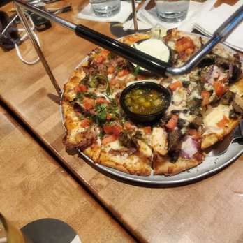 Crafters Pizza and Drafthouse - Street taco pizza with pepper jelly - Pizza Near Me - Carmel, Indiana