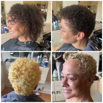 Simone Oni - Pixie cut and going blonde! - Hair Stylists Near Me - Berkeley, California