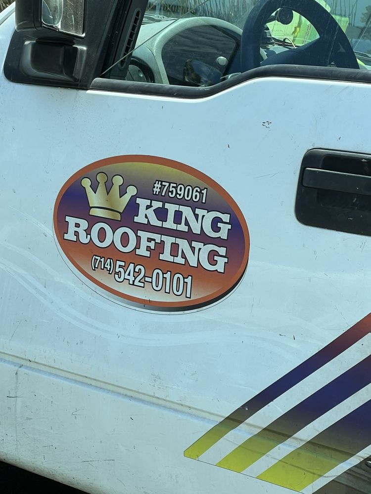 Slide of King Roofing
