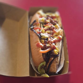 Dirt Dog Downey - House Dog. Equivalent to a Mexican Street Dog. - Hot Dogs Near Me - Downey, California