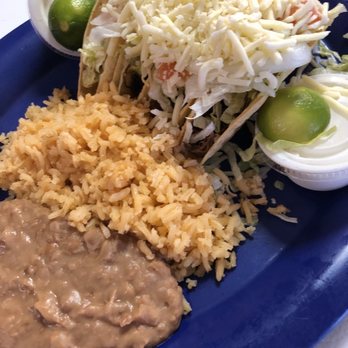 El Taquito - Tacos, beans and rice - Mexican Near Me - El Paso, Texas