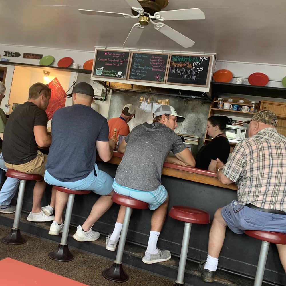 M & M Cafe - View from our booth of the magic happening - Cafes Near Me - Monticello, Wisconsin M & M Cafe - View from our booth of the magic happening - Cafes Near Me - Monticello, Wisconsin