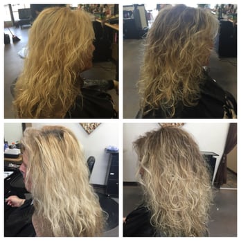 Salon 66 - before & after R to L Sombre ~ done by Tracie - Hair Salons Near Me - Glendora, California Salon 66 - before & after R to L Sombre ~ done by Tracie - Hair Salons Near Me - Glendora, California