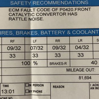 Serramonte Ford - After I left with new front brakes from a trustworthy shop! - Car Dealers Near Me - Colma, California