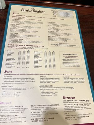 Menu photo 1 Ambassador Houghton, MI
