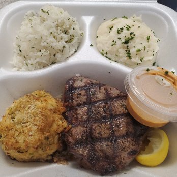 Bonefish Grill - Steak and crab cake - Seafood Near Me - Lake Worth, Florida