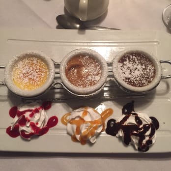 The Village Inn - Trio of creme brûlée - very good! Wish the ramekins were bigger! - Italian Near Me - Wayne, New Jersey The Village Inn - Trio of creme brûlée - very good! Wish the ramekins were bigger! - Italian Near Me - Wayne, New Jersey