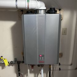 Hydrologic Mechanical - Rinnai tankless hot water heater!