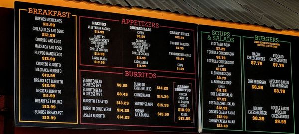 Menu photo 1 La Tapatia Mexican Grill Fontana, CA Menu photo 1 La Tapatia Mexican Grill Fontana, CA