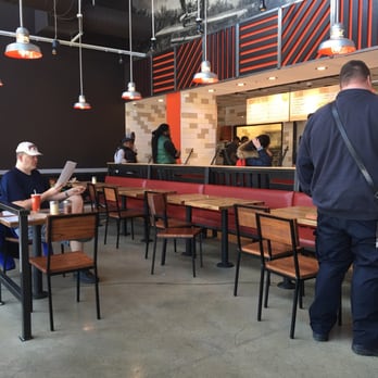 Blaze Pizza - This Blaze is pretty spacious and clean - Salad Near Me - Newark, New Jersey