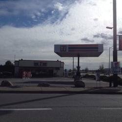 7-Eleven - Store front from Idaho st. and 2 pumps (all they have)