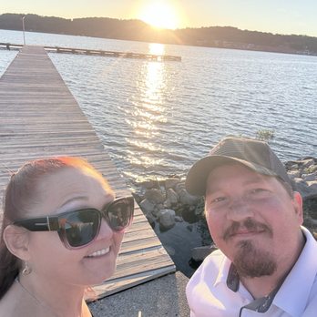 Top O'The River - Out back, Lake Guntersville - Seafood Near Me - Guntersville, Alabama