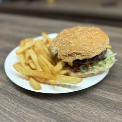 Sam’s Pizza & Burgers - Sams Double Cheeseburger