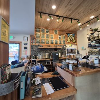Mighty Pine Brewing - At the counter making an order - Brewpubs Near Me - Port Angeles, Washington