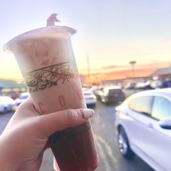 Lazi Cow - Sacramento - The Poppin tea with chocolate milk tea