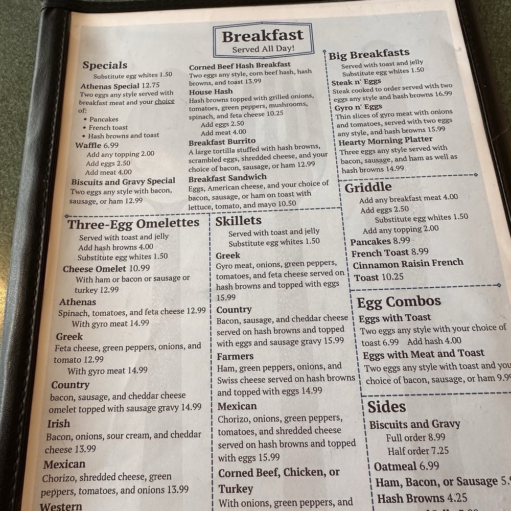 Athena's Diner - Diners Near Me - Lansing, Michigan