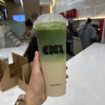 Cha Redefine - Soy Matcha Latte - Tea Rooms Near Me - Costa Mesa, California