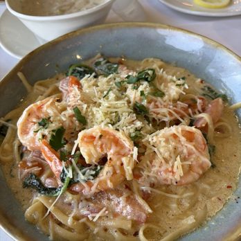 Skates On The Bay - Pasta with prawns - Seafood Near Me - Berkeley, California
