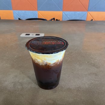 Boba Latte - Sea salt Thai tea - Coffee & Tea Near Me - Richardson, Texas