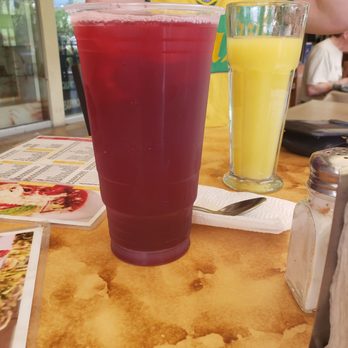 Mi Gran Sazón - Agua de Jamaica and freshly squeezed orange juice - Mexican Near Me - Puerto Vallarta, JAL