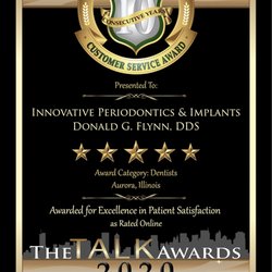 Innovative Periodontics & Implants: Donald G Flynn - Five Star Talk of the Town Award Winner