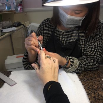 Cee Cee Nails - Tina taking care of my nails. :) - Nail Salons Near Me - Vista, California