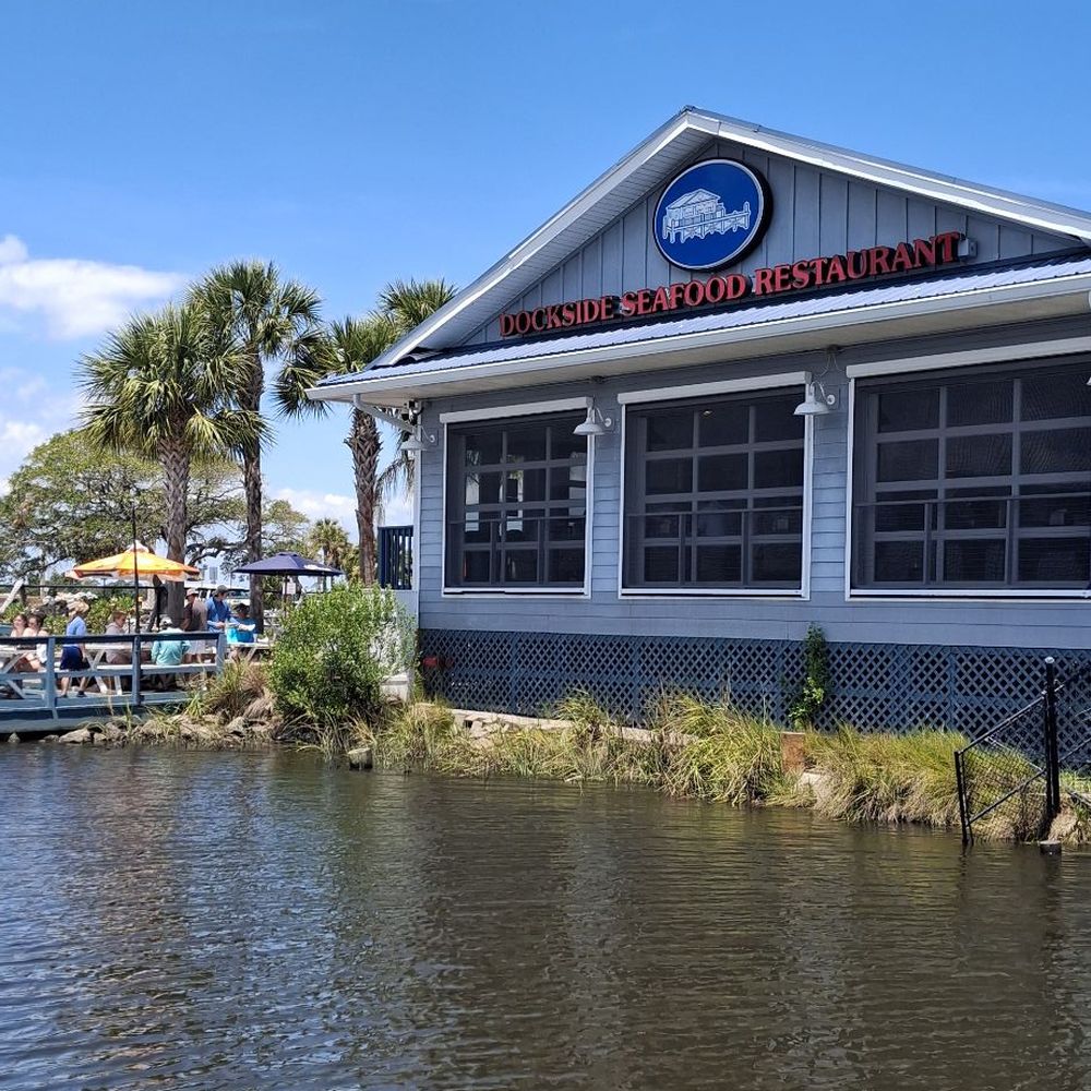 Dockside Seafood Restaurant - View of restaurant - Seafood Near Me - Jacksonville Beach, Florida Dockside Seafood Restaurant - View of restaurant - Seafood Near Me - Jacksonville Beach, Florida