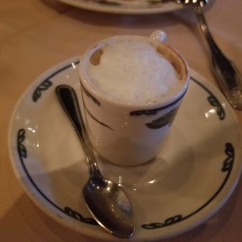 Prosecco Trattoria - Macchiato ($8). Complements the Panna Cotta nicely. - Italian Near Me - Toluca Lake, California