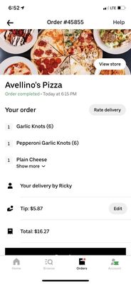 Avellino's Pizzeria & Catering by null