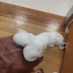 My own finger medical care.