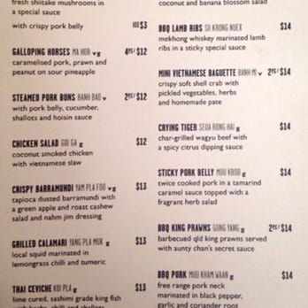 Rice Paper Scissors - Menu - Asian Fusion Near Me - Fitzroy, VIC