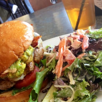The Abbey - Baja turkey burger at The Abbey. This place always surprises me. - Gastropubs Near Me - Seal Beach, California The Abbey - Baja turkey burger at The Abbey. This place always surprises me. - Gastropubs Near Me - Seal Beach, California