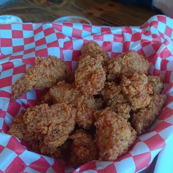 Frying Pan - Alligator bites - Seafood Near Me - Southport, North Carolina
