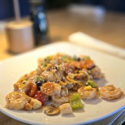 Mongolie Grill Whistler - Shrimp + Scallops