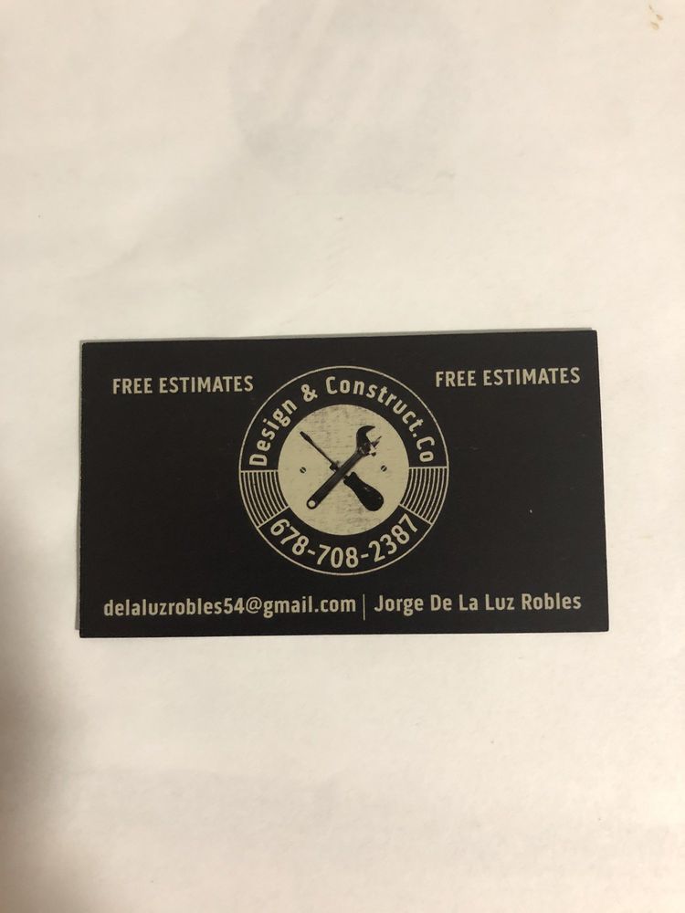 Slide of Design & Construct