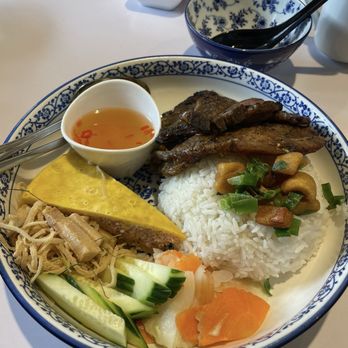 Crab Hot Lau - Lemon grass pork chop in rice with steamer meat egg - Hot Pot Near Me - Vancouver, British Columbia