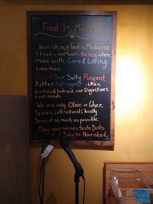 Menu photo 1 Conscious Cafe Ellsworth, ME