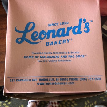 Leonard's Bakery - The infamous box - Bakeries Near Me - Honolulu, Hawaii Leonard's Bakery - The infamous box - Bakeries Near Me - Honolulu, Hawaii