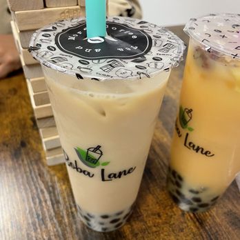 Boba Lane - Black milk tea - Bubble Tea Near Me - Rocklin, California