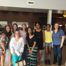 a group of women a group of women