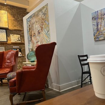 Muse Coffee Studio - Muse Coffee Studio and art gallery. The absolute best in Chicago, but don't overrun my favorite coffee shop. ;-) - Coffee & Tea Near Me - Chicago, Illinois