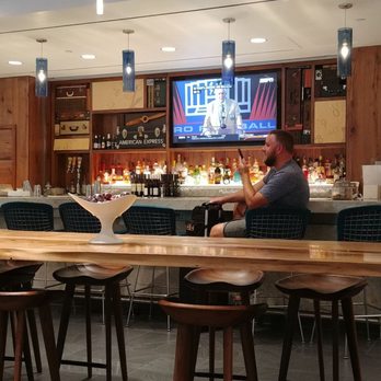The Centurion Lounge - Well stocked bar - Airport Lounges Near Me - Dallas, Texas